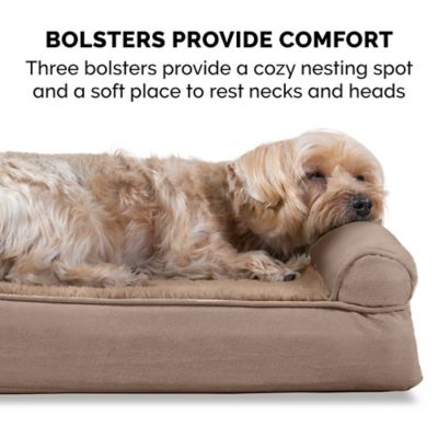 Image showing 6 th FurHaven Plush and Suede Orthopedic Sofa Dog Bed, 45536089P