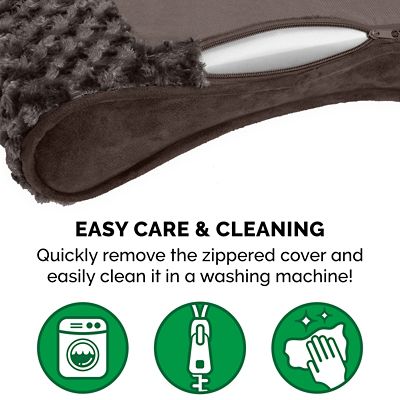 Image showing 6 th FurHaven Ultra Plush Luxe Lounger Orthopedic Pet Bed