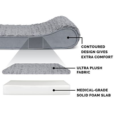 Image showing  Ultra Plush Luxe Lounger Orthopedic Pet Bed