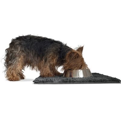 FurHaven Small Muddy Paws Towel & Shammy Rug - Gray