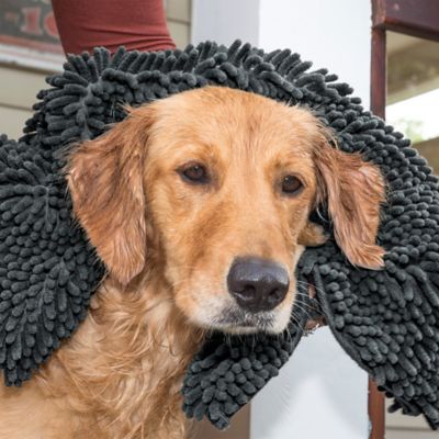 Image showing 7 th FurHaven Small Muddy Paws Towel & Shammy Rug - Gray