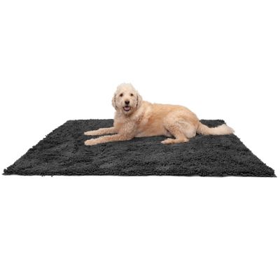 My Doggy Place Dog Mat for Muddy Paws, Washable Dog Door Mat, Ash, M 