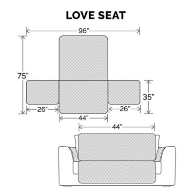 Image showing 6 th FurHaven Reversible Waterproof Furniture Protectors for Dogs and Cats, Solid