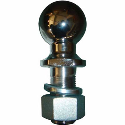 Traveller 1-1/4 in. x 2-5/8 in. Shank 10K lb. Capacity Hitch Ball, 2-5/16 in. Ball Diameter, Chrome