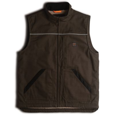 Walls Outdoor Goods Coleman Sherpa-Lined DWR Duck Work Vest I bought this vest for my 6'3" boyfriend who has such a hard time finding clothes for "big & tall" men