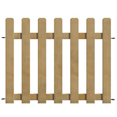 Yardlink 34 in. x 45.5 in. No Dig Cedar Wood Fence Panel