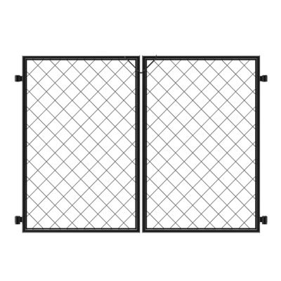 Yardlink 34 in. H x 49 in. W Diamond Mesh Steel Fence Gate