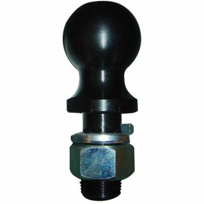 Traveller 1 in. x 2-1/4 in. Shank 25K lb. Capacity Hitch Ball, 2-5/16 in. Ball Diameter, Carbide Black