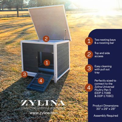 Image showing  2-Compartment Nesting and Roosting Box