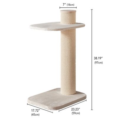 Image showing  38.2 in. Maple Cat Tree, Beige