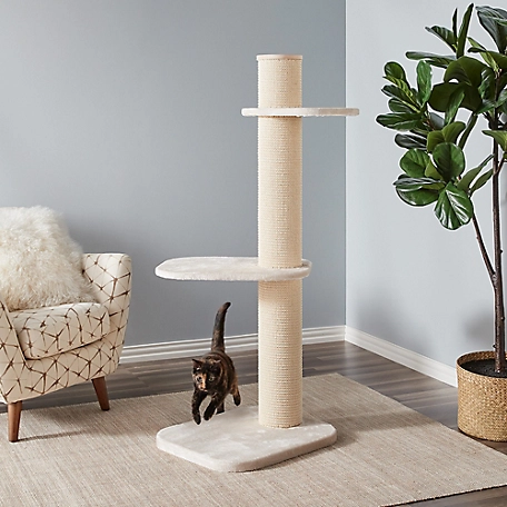 Two by Two 58.3 in. Maple Cat Tree