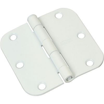 National Hardware 3-1/2 in. Door Hinge, White, N830-337