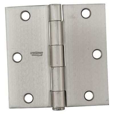 National Hardware 3-1/2 in. Door Hinge, Satin Nickel, N830-248