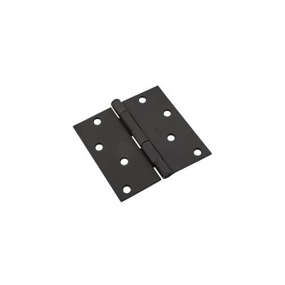 National Hardware 4 in. Door Hinge, Black, N830-426