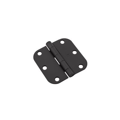 National Hardware 3 in. Door Hinge, Black