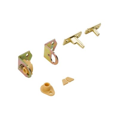 National Hardware 7.35 in. Swing N Stay Cafe Door Hinge, Brass
