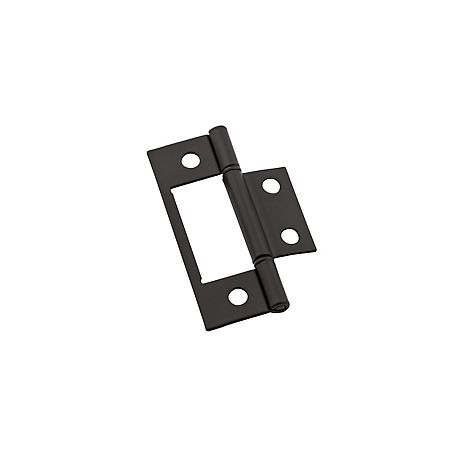 National Hardware 3 in. Surface-Mounted Door Hinge, Oil Rubbed Bronze, N830-434