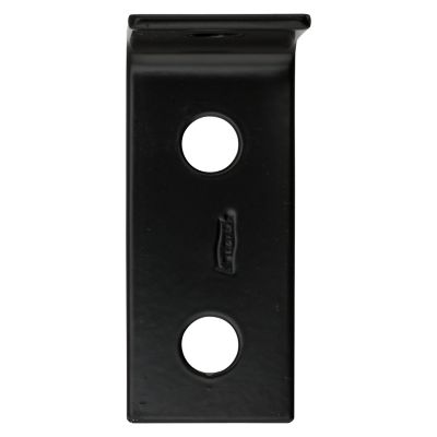 National Hardware Multi-Purpose Corner Brace, Black, 3-1/2 in. x 1/8 in.