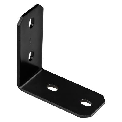 National Hardware 6-1/4 in. Multi-Purpose Corner Brace, Black