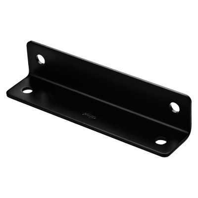 National Hardware 1-5/8 in. x 7 in. Multi-Purpose Corner Brace, Black