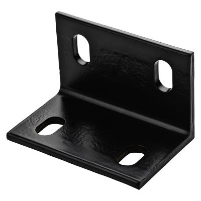 National Hardware 3 in. x 1/4 in. Multi-Purpose Corner Brace, Black
