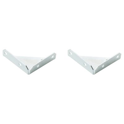 National Hardware Corner Brace, Zinc-Plated, 3 in.