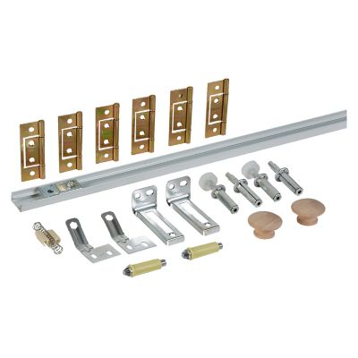 National Hardware 60 in. Folding Door Hardware Set