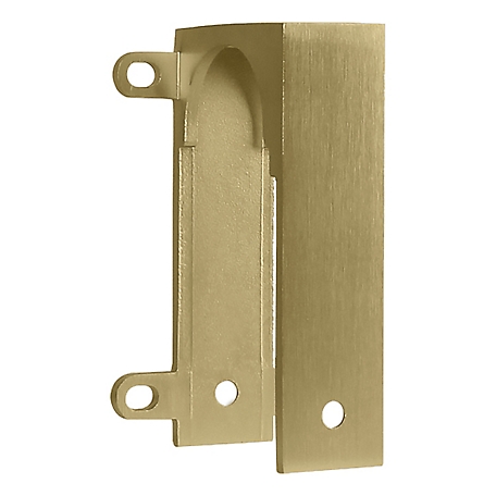 National Hardware 3-5/8 in. x 5-1/32 in. x 2-3/4 in. Bypass Bracket, Brushed Gold