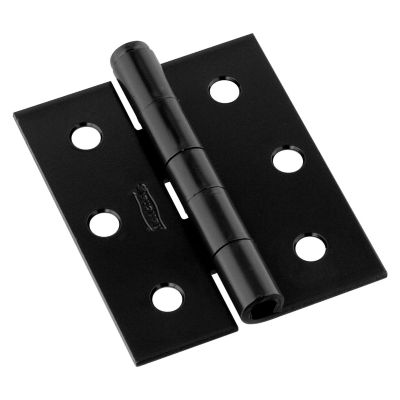 National Hardware 3 in. x 2-1/2 in. Screen/Storm Door Hinge, Black