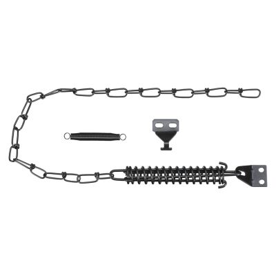 National Hardware Black Chain Door Stop