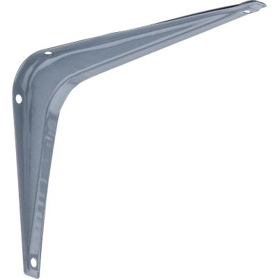 National Hardware Shelf Bracket, Gray, 5 in. x 6 in.