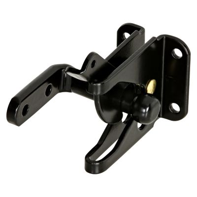 National Hardware Automatic Gate Latch, Black