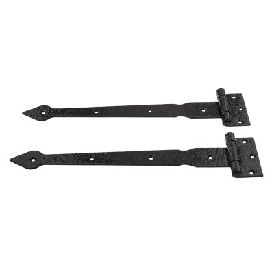 National Hardware 13-1/2 in. Spear T-Hinge, Black
