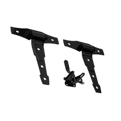 National Hardware 1299 8 in. Gate Kit, Black