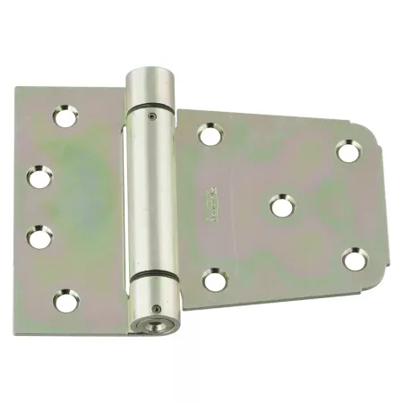 National Hardware 3 1/2 in Heavy Duty Self Closing Gate Hinge Kit Zinc Plated Gate Hardware