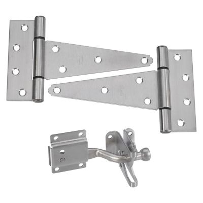 National Hardware 875 Gate Kit, Stainless Steel