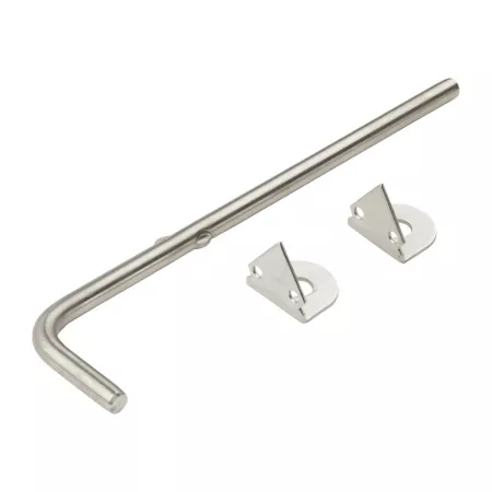 National Hardware 1/2 in x 12 in Cane Bolt Stainless Steel Gate Hardware