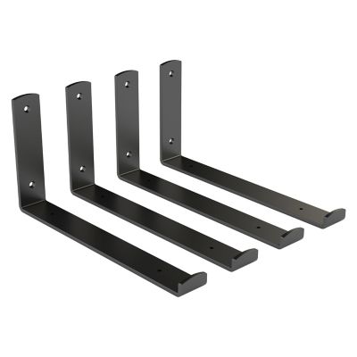 National Hardware Floating Shelf Hardware Kit, Measures 11-13/16 in. x 5-1/8 in. x 1-1/2 in.