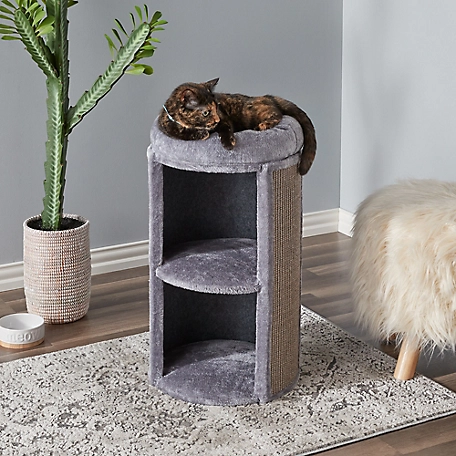 Two by Two 25.6 in. Juniper Cat Scratching Tree