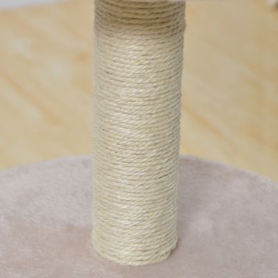 Image showing 6 th Two by Two 23.6 in. Birch Cat Scratching Tree