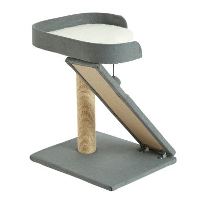 Image showing  22.8 in. Bonzai Cat Scratching Tree