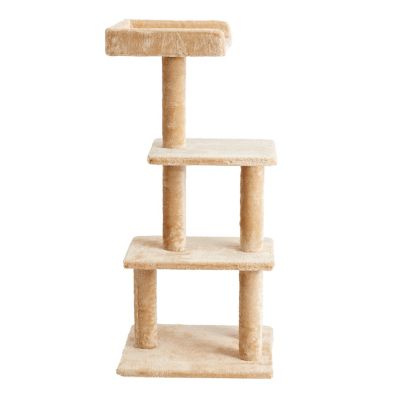 Image showing  44.1 in. Sycamore Cat Scratching Tree
