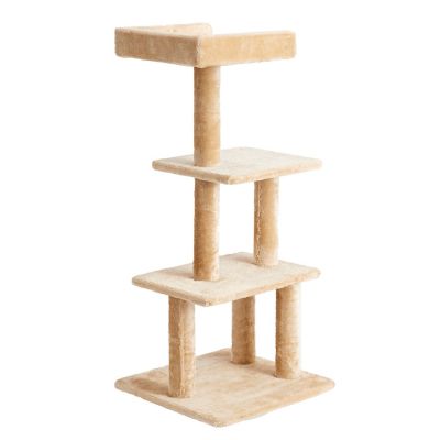 Image showing  44.1 in. Sycamore Cat Scratching Tree