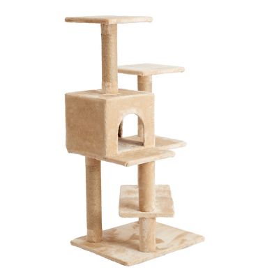 Image showing  50.8 in. Evergreen Cat Scratching Tree