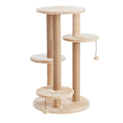Image showing  36.2 in. Fir Cat Scratching Tree