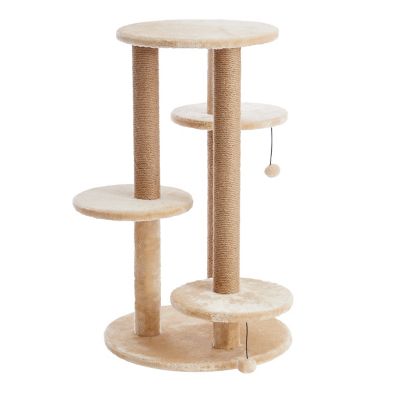 Image showing  36.2 in. Fir Cat Scratching Tree