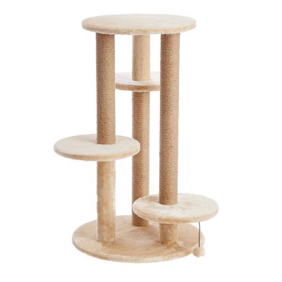 Image showing 5 th Two by Two 36.2 in. Fir Cat Scratching Tree