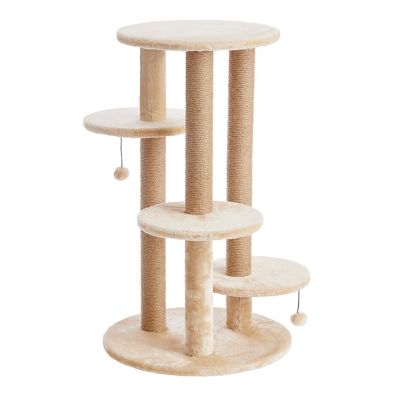 Image showing 6 th Two by Two 36.2 in. Fir Cat Scratching Tree