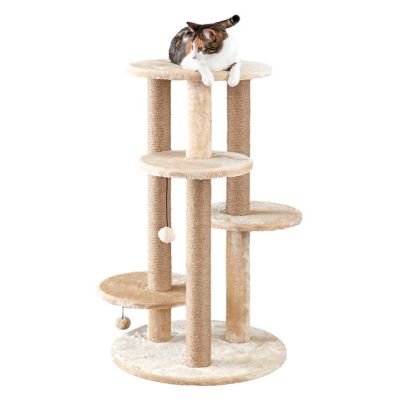 Image showing 9 th Two by Two 36.2 in. Fir Cat Scratching Tree