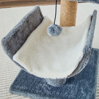 Image showing 7 th Two by Two 15.7 in. Hazel Cat Scratching Tree